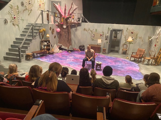 KCACTF Region 2 Response Session for The Secret in the Wings at Muskinghum University, OH.